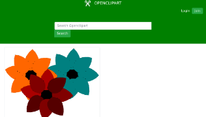 openclipart圖庫：3 flowers-資源代表圖