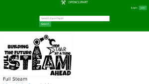 openclipart圖庫：Full Steam