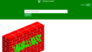 openclipart圖庫：wall graffiti