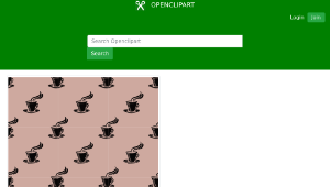 openclipart圖庫：Coffee-seamless pattern