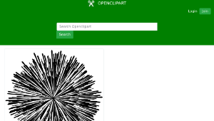 openclipart圖庫：Fireworks