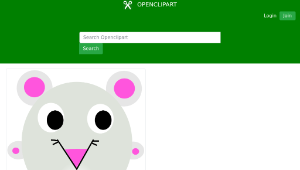 openclipart圖庫：Chinese zodiac rat