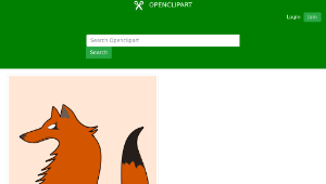 openclipart圖庫：Fox
