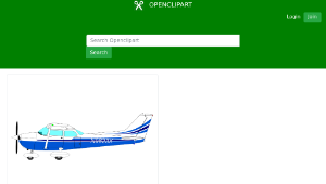 openclipart圖庫：AIRPLANE