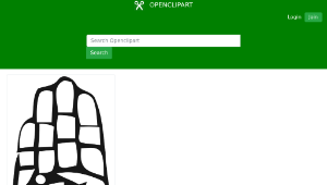 openclipart圖庫：Deaf Alphabet B-資源代表圖