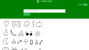 openclipart圖庫：Set of droodles-資源代表圖