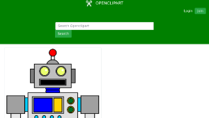 openclipart圖庫：Random Robot