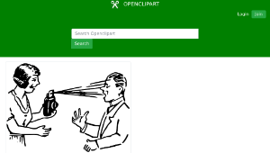 openclipart圖庫：Squirt Photo - Joke Article縮圖