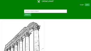 openclipart圖庫：Temple of Bell Street-資源代表圖