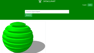 openclipart圖庫：Sliced Ball-資源代表圖