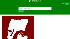 openclipart圖庫：Vladimir Mayakovsky