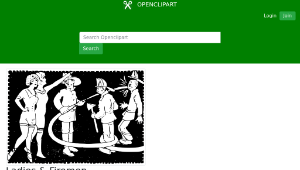 openclipart圖庫：Ladies & Firemen