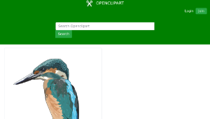 openclipart圖庫：Kingfisher縮圖