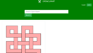 openclipart圖庫：Endless knot (samsara)縮圖