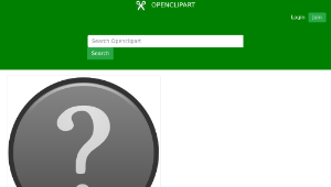 openclipart圖庫：Question Dialog Icon-資源代表圖