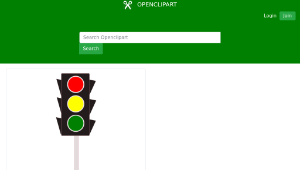 openclipart圖庫：Traffic Signal