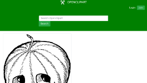 openclipart圖庫：Jack Pumpkinhead-資源代表圖