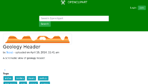 openclipart圖庫：Geology Header-資源代表圖