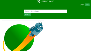 openclipart圖庫：Android Planet Logo-資源代表圖