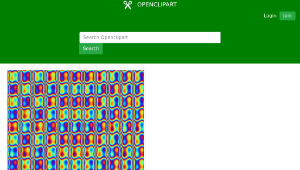 openclipart圖庫：Background pattern 45