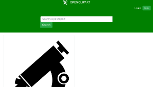 openclipart圖庫：microscope-資源代表圖