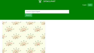 openclipart圖庫：Flower-seamless pattern-資源代表圖