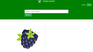 openclipart圖庫：Amora BlackBerry-資源代表圖