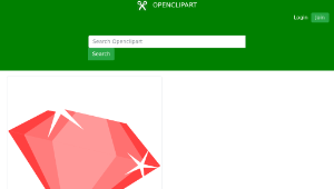 openclipart圖庫：Ruby-資源代表圖