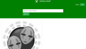 openclipart圖庫：Mascara-資源代表圖