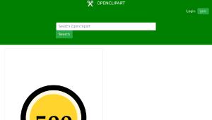 openclipart圖庫：Coin - please use Technaturally's version instead縮圖