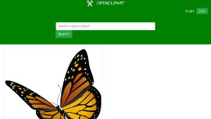 openclipart圖庫：butterfly縮圖