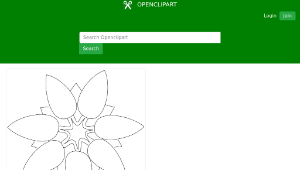 openclipart圖庫：Flower縮圖