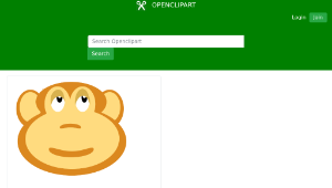 openclipart圖庫：Monkey-css-animation