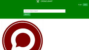 openclipart圖庫：Identica badge縮圖