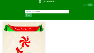 openclipart圖庫：candy year 2014-資源代表圖
