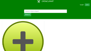 openclipart圖庫：Plus Emblem Icon-資源代表圖