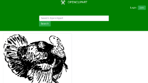 openclipart圖庫：turkey