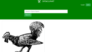 openclipart圖庫：rooster
