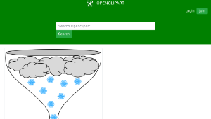 openclipart圖庫：Waiting for spring