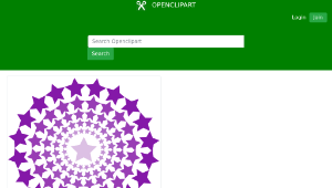 openclipart圖庫：Stars II