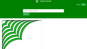 openclipart圖庫：Decorative Corner Pattern
