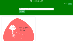 openclipart圖庫：Mothers Day 05