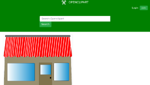 openclipart圖庫：Storefront-資源代表圖