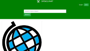 openclipart圖庫：Globe-資源代表圖