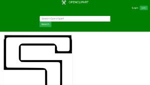 openclipart圖庫：Hollow Question Mark