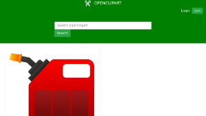 openclipart圖庫：Petrol Container-資源代表圖