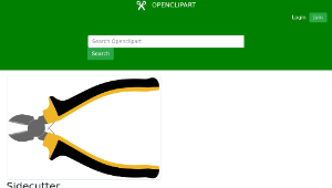 openclipart圖庫：Sidecutter
