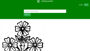 openclipart圖庫：Floral design