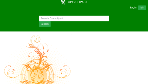 openclipart圖庫：Floral Flourish 7-資源代表圖