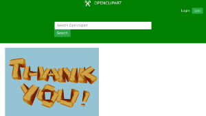openclipart圖庫：cake-thank you !